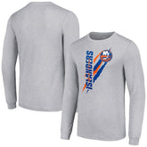 NHL New York Islanders Starter Color Scratch Long-Sleeve T-Shirt