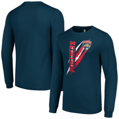 NHL Florida Panthers Starter Color Scratch Long-Sleeve T-Shirt