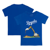 Royal Kansas City Royals Tiny Turnip Youth Excavator T-Shirt