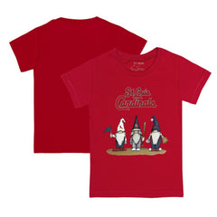 Red St. Louis Cardinals Tiny Turnip Youth Gnomes T-Shirt
