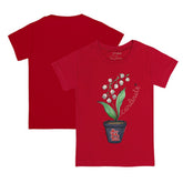 Red St. Louis Cardinals Tiny Turnip Youth Lilies & Ladybugs T-Shirt