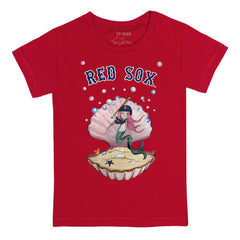 Red Boston Red Sox Tiny Turnip Youth Mermaid T-Shirt