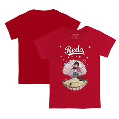 Red Cincinnati Reds Tiny Turnip Youth Mermaid T-Shirt