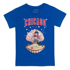 Royal Chicago Cubs Tiny Turnip Youth Mermaid T-Shirt