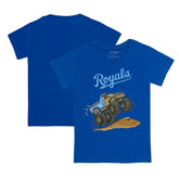 Royal Kansas City Royals Tiny Turnip Youth Monster Truck T-Shirt