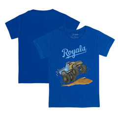 Royal Kansas City Royals Tiny Turnip Youth Monster Truck T-Shirt