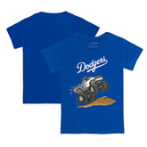 Royal Los Angeles Dodgers Tiny Turnip Youth Monster Truck T-Shirt