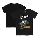 Black Chicago White Sox Tiny Turnip Youth Monster Truck T-Shirt
