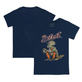 Navy Detroit Tigers Tiny Turnip Youth Triceratops T-Shirt