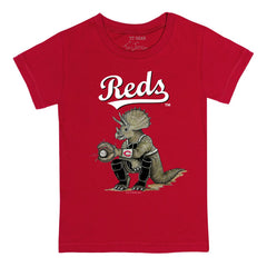 Red Cincinnati Reds Tiny Turnip Youth Triceratops T-Shirt
