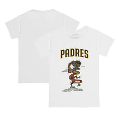 White San Diego Padres Tiny Turnip Youth 2024 Year of the Dragon T-Shirt