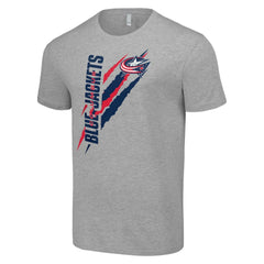 NHL Columbus Blue Jackets Starter Color Scratch T-Shirt