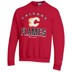 NHL Calgary Flames Champion Eco Powerblend Crewneck Sweatshirt
