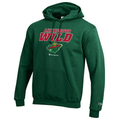 NHL Minnesota Wild Champion Eco Powerblend Pullover Hoodie