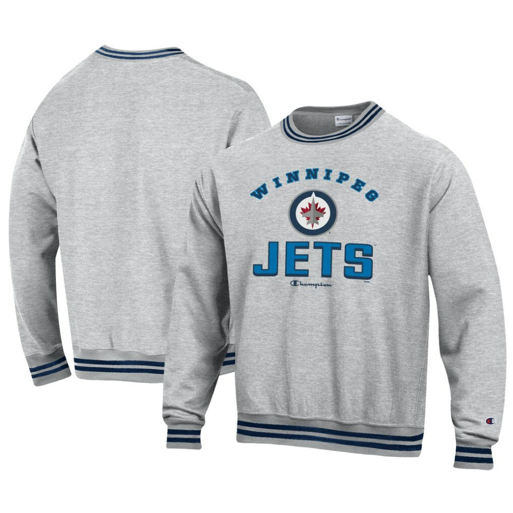 NHL Winnipeg Jets Champion Reverse Weave Yarn Dye Pullover Sweatshirt