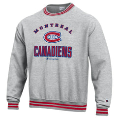 NHL Montreal Canadiens Champion Reverse Weave Yarn Dye Pullover Sweatshirt