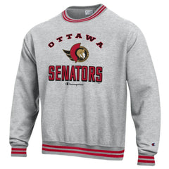 NHL Ottawa Senators Champion Reverse Weave Yarn Dye Pullover Sweatshirt