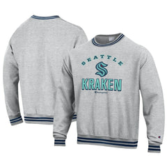 NHL Seattle Kraken Champion Reverse Weave Yarn Dye Pullover Sweatshirt