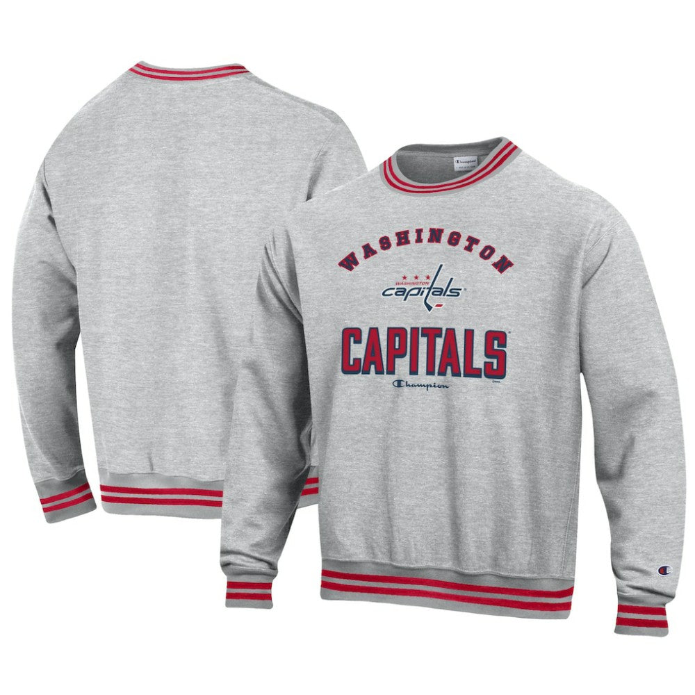 NHL Washington Capitals Champion Reverse Weave Yarn Dye Pullover Sweatshirt