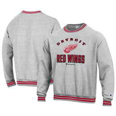 NHL Detroit Red Wings Champion Reverse Weave Yarn Dye Pullover Sweatshirt