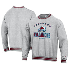NHL Colorado Avalanche Champion Reverse Weave Yarn Dye Pullover Sweatshirt