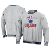 NHL Edmonton Oilers Champion Reverse Weave Yarn Dye Pullover Sweatshirt