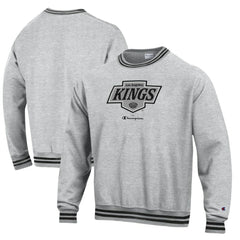 NHL Los Angeles Kings Champion Reverse Weave Yarn Dye Pullover Sweatshirt
