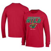 NHL Minnesota Wild Champion Long-Sleeve Jersey T-Shirt
