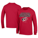 NHL Carolina Hurricanes Champion Long-Sleeve Jersey T-Shirt