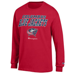 NHL Columbus Blue Jackets Champion Long-Sleeve Jersey T-Shirt