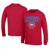 NHL Montreal Canadiens Champion Long-Sleeve Jersey T-Shirt