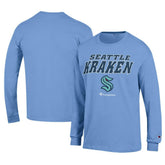 NHL Seattle Kraken Champion Long-Sleeve Jersey T-Shirt