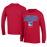 NHL New York Rangers Champion Long-Sleeve Jersey T-Shirt
