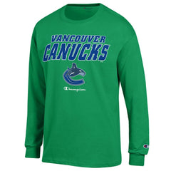NHL Vancouver Canucks Champion Long-Sleeve Jersey T-Shirt