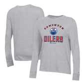 NHL Edmonton Oilers Champion Women's Core Long Sleeve T-Shirt