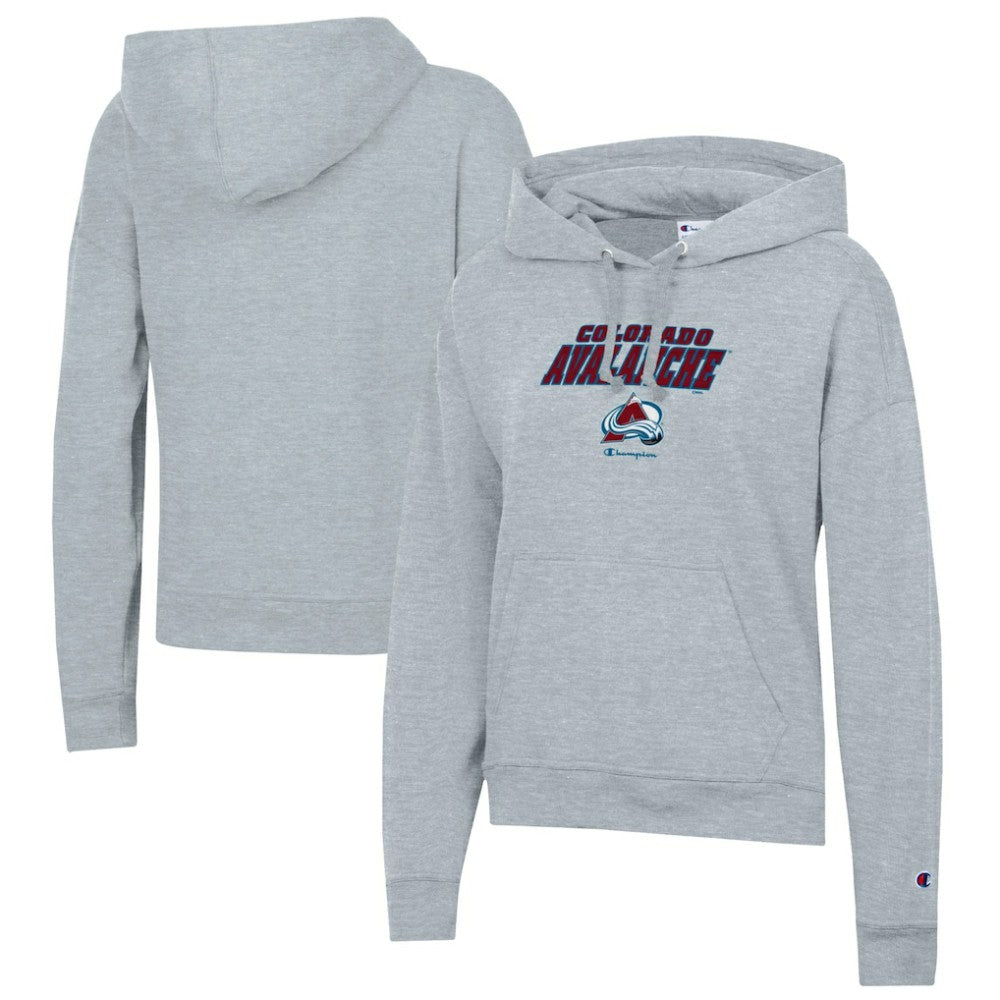 NHL Colorado Avalanche Champion Women's Powerblend Fleece Pullover Hoodie