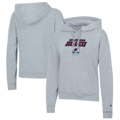 NHL Colorado Avalanche Champion Women's Powerblend Fleece Pullover Hoodie