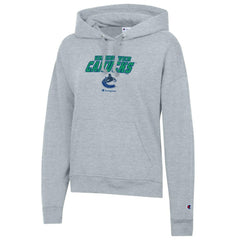 NHL Vancouver Canucks Champion Women's Powerblend Fleece Pullover Hoodie