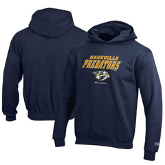 NHL Nashville Predators Champion Youth Eco Powerblend Pullover Hoodie