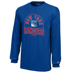 NHL New York Rangers Champion Youth Long-Sleeve Jersey T-Shirt