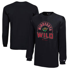 NHL Minnesota Wild Champion Youth Long-Sleeve Jersey T-Shirt