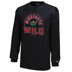 NHL Minnesota Wild Champion Youth Long-Sleeve Jersey T-Shirt