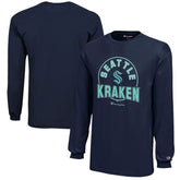 NHL Seattle Kraken Champion Youth Long-Sleeve Jersey T-Shirt