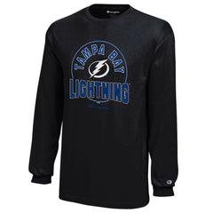 NHL Tampa Bay Lightning Champion Youth Long-Sleeve Jersey T-Shirt