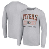 NHL Philadelphia Flyers Starter Retro Graphic Long Sleeve Crew T-Shirt