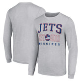 NHL Winnipeg Jets Starter Retro Graphic Long Sleeve Crew T-Shirt