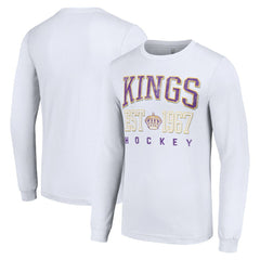 NHL Los Angeles Kings Starter Retro Graphic Long Sleeve Crew T-Shirt
