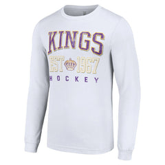 NHL Los Angeles Kings Starter Retro Graphic Long Sleeve Crew T-Shirt