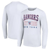 NHL New York Rangers Starter Retro Graphic Long Sleeve Crew T-Shirt