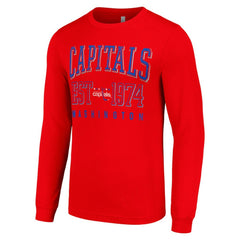 NHL Washington Capitals Starter Retro Graphic Long Sleeve Crew T-Shirt